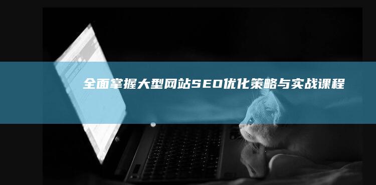 全面掌握大型网站SEO优化策略与实战课程